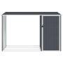 Cobertizo jardín leña antracita acero galvanizado 245x98x159cm de , Cobertizos - Ref: Foro24-46295, Precio: 161,26 €, Descuen...