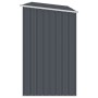Cobertizo jardín leña antracita acero galvanizado 245x98x159cm de , Cobertizos - Ref: Foro24-46295, Precio: 161,26 €, Descuen...