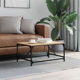 Mesa de centro madera de ingeniería roble Sonoma 75x50x35 cm de , Mesas de centro - Ref: Foro24-835325, Precio: 43,86 €, Desc...