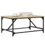 Mesa de centro madera de ingeniería roble Sonoma 75x50x35 cm de , Mesas de centro - Ref: Foro24-835325, Precio: 43,32 €, Desc...
