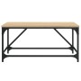Mesa de centro madera de ingeniería roble Sonoma 75x50x35 cm de , Mesas de centro - Ref: Foro24-835325, Precio: 43,86 €, Desc...