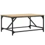 Mesa de centro madera de ingeniería roble Sonoma 75x50x35 cm de , Mesas de centro - Ref: Foro24-835325, Precio: 43,32 €, Desc...
