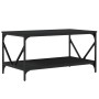 Mesa de centro madera contrachapada negro 90x50x45 cm de , Mesas de centro - Ref: Foro24-835384, Precio: 47,20 €, Descuento: %