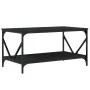 Mesa de centro madera contrachapada negro 90x50x45 cm de , Mesas de centro - Ref: Foro24-835384, Precio: 46,68 €, Descuento: %