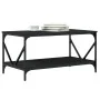 Mesa de centro madera contrachapada negro 90x50x45 cm de , Mesas de centro - Ref: Foro24-835384, Precio: 46,68 €, Descuento: %