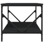 Mesa de centro madera contrachapada negro 90x50x45 cm de , Mesas de centro - Ref: Foro24-835384, Precio: 47,20 €, Descuento: %