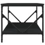 Mesa de centro madera contrachapada negro 90x50x45 cm de , Mesas de centro - Ref: Foro24-835384, Precio: 46,68 €, Descuento: %