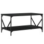 Mesa de centro madera contrachapada negro 90x50x45 cm de , Mesas de centro - Ref: Foro24-835384, Precio: 47,20 €, Descuento: %