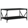 Mesa de centro madera contrachapada negro 90x50x45 cm de , Mesas de centro - Ref: Foro24-835384, Precio: 46,68 €, Descuento: %