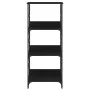 Estantería de madera de ingeniería negra 50x33x117,5 cm de , Librerías y estanterías - Ref: Foro24-835269, Precio: 47,78 €, D...