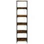 Estantería de madera ingeniería roble ahumado 50x33x188,5 cm de , Librerías y estanterías - Ref: Foro24-835281, Precio: 72,89...