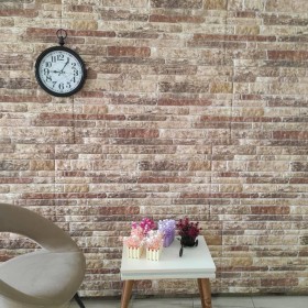Paneles de pared 3D diseño de ladrillo 10 uds EPS multicolor de , Recubrimiento de paredes - Ref: Foro24-149585, Precio: 167,...