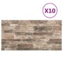 Paneles de pared 3D diseño de ladrillo 10 uds EPS multicolor de , Recubrimiento de paredes - Ref: Foro24-149585, Precio: 167,...