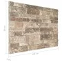 3D Wandpaneele Ziegel Design 10 Stück EPS mehrfarbig von , Wandverkleidung - Ref: Foro24-149585, Preis: 173,44 €, Rabatt: %