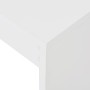 Mesa alta de cocina con estantería blanco 110x50x103 cm de , Mesas de cocina y de comedor - Ref: Foro24-280211, Precio: 100,1...