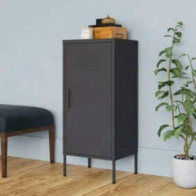 Anthracite steel storage cabinet 42.5x35x101.5 cm by , Lockers and storage cabinets - Ref: Foro24-336195, Price: 104,05 €, Di...