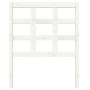 Cabecero de cama madera maciza de pino blanco 80,5x4x100 cm de , Cabeceros y pies de cama - Ref: Foro24-817866, Precio: 36,86...