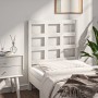 Cabecero de cama madera maciza de pino blanco 80,5x4x100 cm de , Cabeceros y pies de cama - Ref: Foro24-817866, Precio: 36,86...