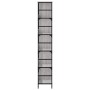 Estantería de madera de ingeniería gris Sonoma 78,5x33x188,5 cm de , Librerías y estanterías - Ref: Foro24-835262, Precio: 98...