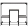 Mesa consola madera de ingeniería gris Sonoma 89,5x28x76 cm de , Mesas auxiliares - Ref: Foro24-833386, Precio: 53,03 €, Desc...