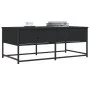 Mesa de centro madera de ingeniería negro 100x51x40 cm de , Mesas de centro - Ref: Foro24-833970, Precio: 63,60 €, Descuento: %