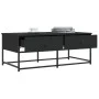 Mesa de centro madera de ingeniería negro 100x51x40 cm de , Mesas de centro - Ref: Foro24-833970, Precio: 63,60 €, Descuento: %