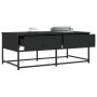 Mesa de centro madera de ingeniería negro 100x51x40 cm de , Mesas de centro - Ref: Foro24-833970, Precio: 64,36 €, Descuento: %