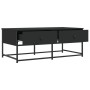 Mesa de centro madera de ingeniería negro 100x51x40 cm de , Mesas de centro - Ref: Foro24-833970, Precio: 64,36 €, Descuento: %