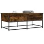 Mesa de centro madera de ingeniería roble ahumado 100x51x40 cm de , Mesas de centro - Ref: Foro24-833972, Precio: 60,65 €, De...