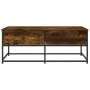 Mesa de centro madera de ingeniería roble ahumado 100x51x40 cm de , Mesas de centro - Ref: Foro24-833972, Precio: 60,65 €, De...