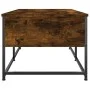 Mesa de centro madera de ingeniería roble ahumado 100x51x40 cm de , Mesas de centro - Ref: Foro24-833972, Precio: 60,65 €, De...