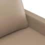 Juego de sofás con cojines 4 piezas cuero sintético capuchino de , Sofás - Ref: Foro24-3201407, Precio: 621,38 €, Descuento: %