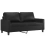 Set Sofas mit Kissen 3 Stück Kunstleder schwarz von , Sofas - Ref: Foro24-3201413, Preis: 440,94 €, Rabatt: %