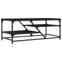 Mesa de centro de madera contrachapada negro 100x49x40 cm de , Mesas de centro - Ref: Foro24-835344, Precio: 45,92 €, Descuen...
