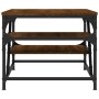 Mesa de centro madera de ingeniería roble ahumado 100x49x40 cm de , Mesas de centro - Ref: Foro24-835346, Precio: 49,56 €, De...