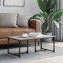 Mesa de centro madera contrachapada gris Sonoma 90x50x35 cm de , Mesas de centro - Ref: Foro24-835402, Precio: 41,76 €, Descu...