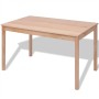 Conjunto de comedor 7 piezas madera de pino de vidaXL, muebles para cocinas y comedores - Ref: Foro24-242960, Precio: 460,85 ...