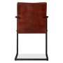 Sillas de comedor 4 unidades cuero auténtico marrón de , Sillas de comedor - Ref: Foro24-275238, Precio: 685,50 €, Descuento: %