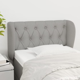 Cabecero de tela gris claro 83x23x78/88 cm de , Cabeceros y pies de cama - Ref: Foro24-3117454, Precio: 57,40 €, Descuento: %