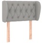 Cabecero de tela gris claro 83x23x78/88 cm de , Cabeceros y pies de cama - Ref: Foro24-3117454, Precio: 57,40 €, Descuento: %