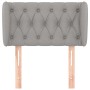Cabecero de tela gris claro 83x23x78/88 cm de , Cabeceros y pies de cama - Ref: Foro24-3117454, Precio: 57,40 €, Descuento: %
