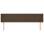 Cabecero de tela gris oscuro 203x16x78/88 cm de , Cabeceros y pies de cama - Ref: Foro24-3118933, Precio: 74,89 €, Descuento: %