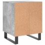 Mesitas noche 2 uds madera ingeniería gris hormigón 40x35x50 cm de , Mesitas de noche - Ref: Foro24-830741, Precio: 55,78 €, ...
