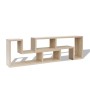 Mueble para TV en forma de L color roble de vidaXL, Muebles TV - Ref: Foro24-243065, Precio: 117,61 €, Descuento: %