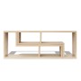 Mueble para TV en forma de L color roble de vidaXL, Muebles TV - Ref: Foro24-243065, Precio: 117,61 €, Descuento: %