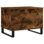 Mesa de centro madera contrachapada roble ahumado 60x44,5x45 cm de , Mesas de centro - Ref: Foro24-830961, Precio: 55,41 €, D...