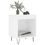 Mesitas de noche 2 uds madera de ingeniería blanco 40x35x50 cm de , Mesitas de noche - Ref: Foro24-830717, Precio: 46,17 €, D...