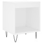 Mesitas de noche 2 uds madera de ingeniería blanco 40x35x50 cm de , Mesitas de noche - Ref: Foro24-830717, Precio: 46,67 €, D...
