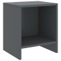 Mesitas de noche 2 uds madera de pino gris oscuro 35x30x40 cm de vidaXL, Mesitas de noche - Ref: Foro24-322244, Precio: 51,90...