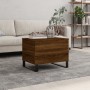 Mesa de centro madera contrachapada roble marrón 60x44,5x45 cm de , Mesas de centro - Ref: Foro24-830963, Precio: 55,31 €, De...